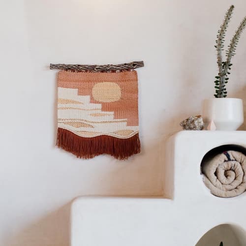 Woven Wall Hanging | Tapestry in Wall Hangings by Estudio Zanny. Item made of wool with fiber