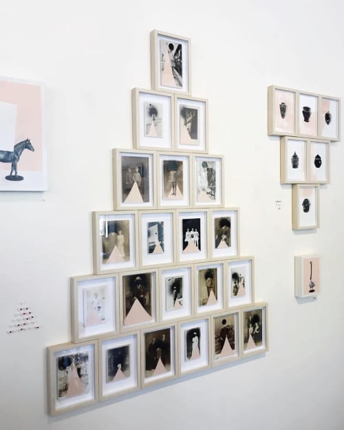 Dark Matter Installation | Photography by Travis Hetman | Pablo's Coffee - 6th Avenue in Denver. Item composed of paper