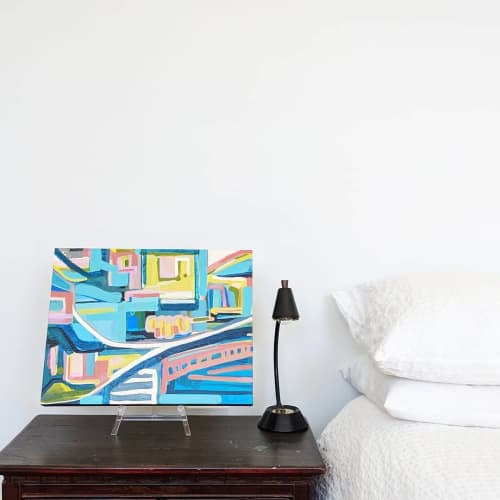 Lisboa | Mixed Media by Anne Abueva Studio
