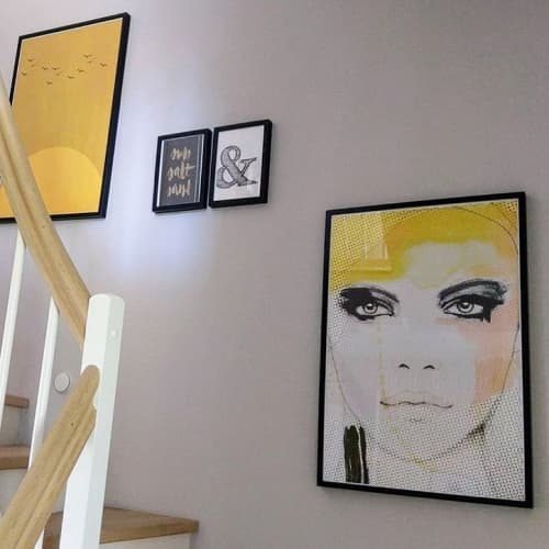 Ruse | Oil And Acrylic Painting in Paintings by Leigh Viner. Item composed of canvas