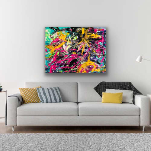 Cinco De Mayo Painting | Oil And Acrylic Painting in Paintings by Lori Burke. Item composed of canvas