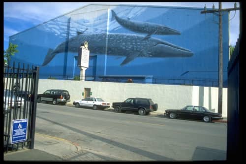 Whaling Wall Number 63 | Murals by Wyland | Paramount Studios, Gower St. at Willoughby Ave., Los Angeles, CA in Los Angeles