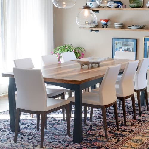 Custom Dining Table | Tables by Brian Hubel. Item made of walnut
