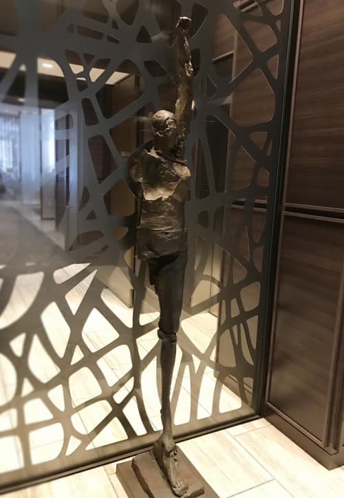 Winged Woman on One Leg III | Sculptures by Stephen De Staebler | The St. Regis San Francisco in San Francisco