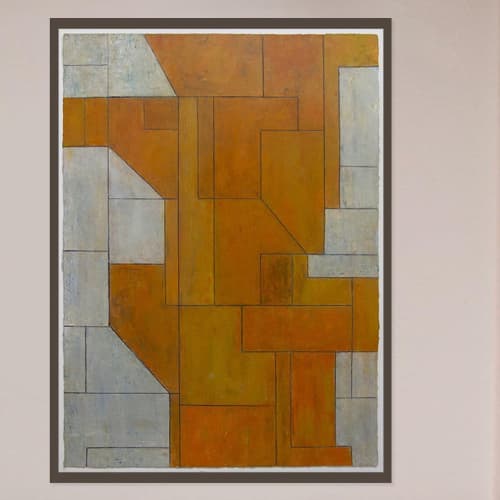 head strong | Oil And Acrylic Painting in Paintings by stephen cimini. Item made of synthetic