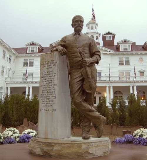 The Visionary | Public Sculptures by Sutton Betti | The Stanley Hotel in Estes Park