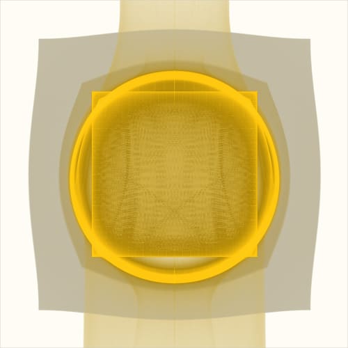 Minimal_6826_M | Mixed Media by Rica Belna | Norwegian Cruise Line - NORWEGIAN JADE in Miami. Item composed of synthetic