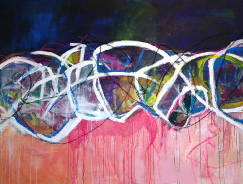 Am I Free II | Oil And Acrylic Painting in Paintings by Elisa Gomez Art. Item composed of canvas