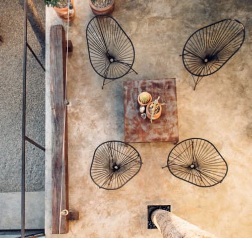Rustic Iron Tables | Tables by Stu Waddell | Drift San Jose in San José del Cabo