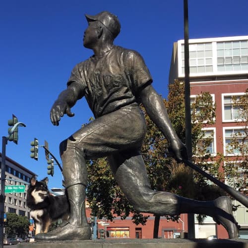 Willie McCovey Statue | Public Sculptures by William Behrends | AT&T Park in San Francisco