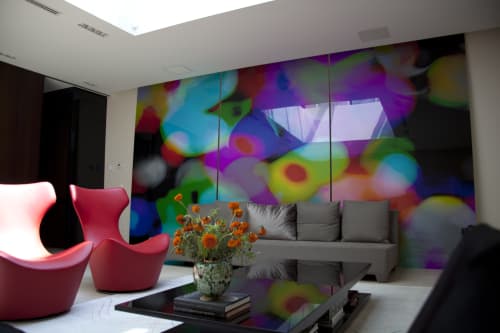 Deluge Triptych | Prints by Irene Mamiye | 153 Franklin Street in New York. Item composed of synthetic