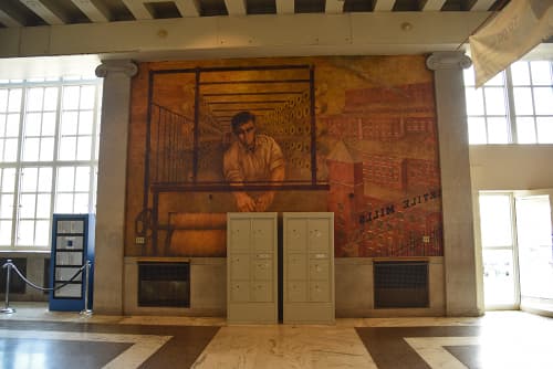 Resources of America | Murals by Bernarda Bryson Shahn | Bronx General Post Office, Grand Concourse in Bronx