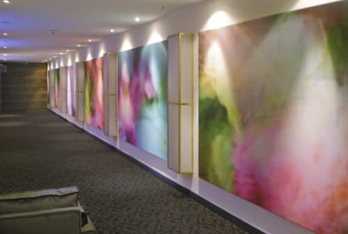 Rica Belna - Wall Filling, Abstract Artworks | Prints by Rica Belna | Hotel Trofana Royal in Ischgl. Item made of paper