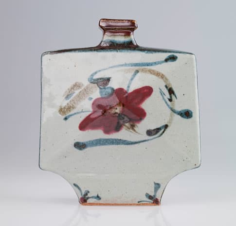 Large Rectangular Bottle | Vases & Vessels by Kawai Kanjirō | Mills College Art Museum in Oakland