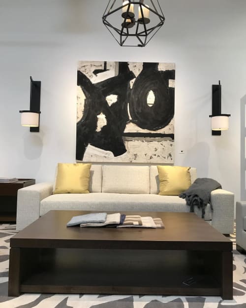 Abstract Painting by Loren Yagoda at John Brooks Inc, Scottsdale