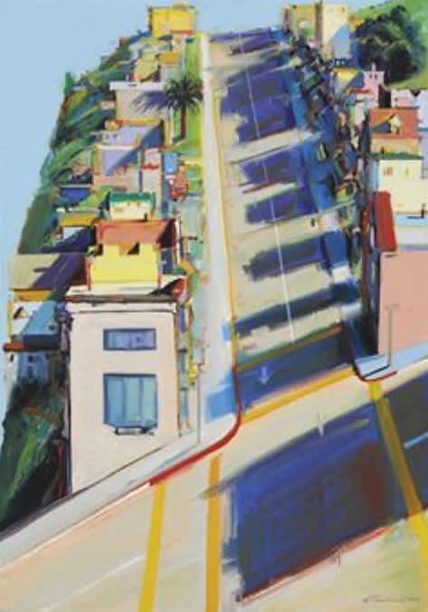 Ripley Street Ridge | Paintings by Wayne Thiebaud | San Francisco Museum of Modern Art - SFMOMA in San Francisco