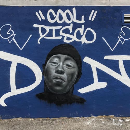 Cool Disco Dan Mural By Maria E Miller At Chicken Whiskey 