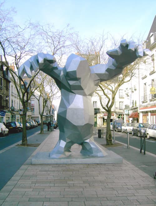 Le Monster | Public Sculptures by Xavier Veilhan | Tours, France in Tours