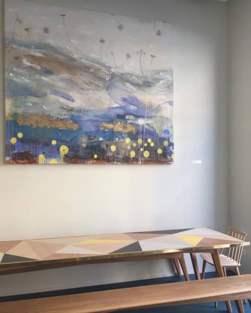 Modern Painting | Mixed Media by margherita martinelli | Casa Ramen Super in Milano. Item composed of synthetic