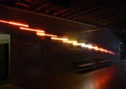 Chelsea Reds | Lighting by Matilde Alessandra | Alf Naman Real Estate in New York. Item composed of glass and synthetic