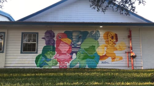 Mural | Murals by Yuhmi Collective | Boys & Girls Clubs Martin County in Hobe Sound