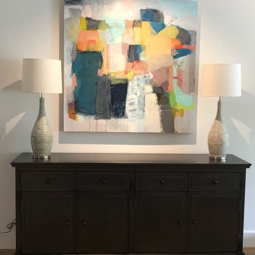 Foundation 11 | Paintings by Terri Froelich Fine Art | Private Residence, Greenbrae, CA in Kentfield