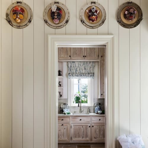 Shell Art | Wall Sculpture in Wall Hangings by Christa Wilm. Item made of metal