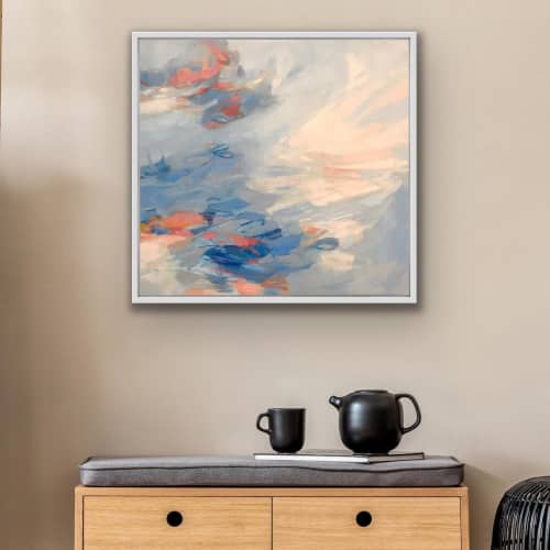 Softened Measures | Oil And Acrylic Painting in Paintings by Cameron Schmitz. Item made of canvas with synthetic