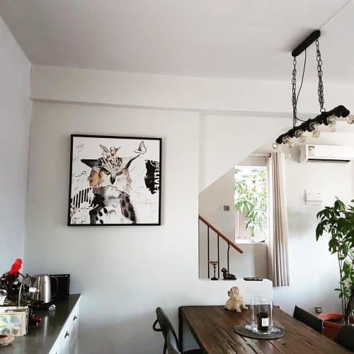 Painting | Oil And Acrylic Painting in Paintings by Irene Hoff. Item composed of synthetic