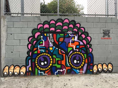 Harlem | Street Murals by FUNQEST | 3rd Avenue, East Harlem in New York