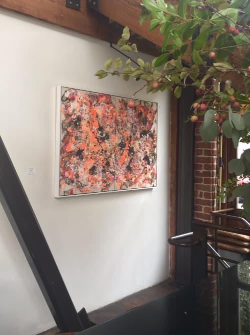 Jonesing for Jackson | Oil And Acrylic Painting in Paintings by John Warren Travis | Zuni Café in San Francisco. Item composed of canvas and synthetic