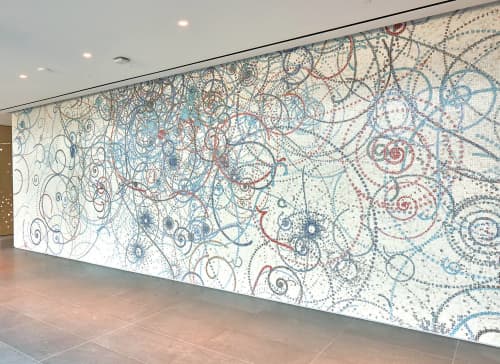 Capital One Headquarters | Murals by Carter Hodgkin | Capital One Headquarters, McLean, Virginia in McLean