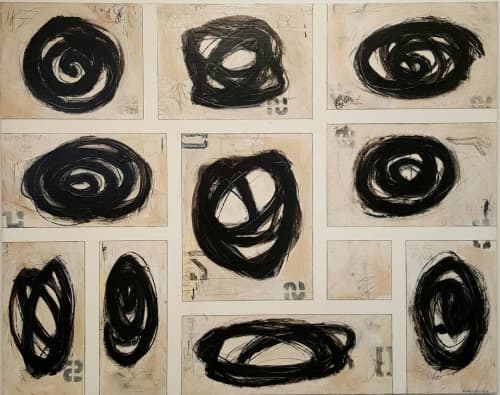 Paintings | Paintings by Margot Waller Madgett | Americana Restaurant in Del Mar