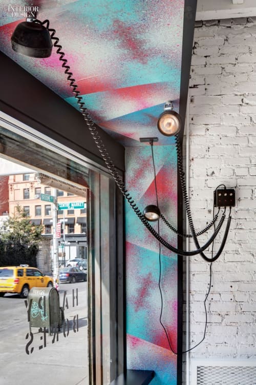 Entrance Mural | Murals by Jason Woodside | Happy Bones in New York