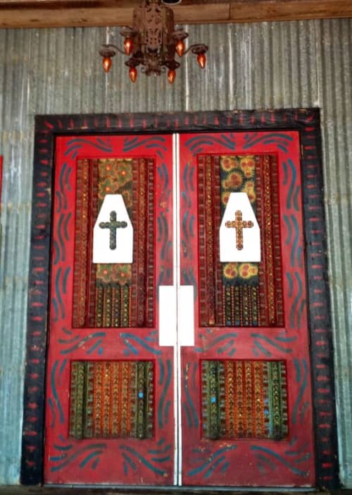 Folk Art Decorated Doors | Furniture by Howard Finster | House of Blues Orlando in Lake Buena Vista