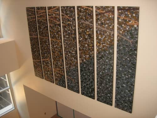 Water’s Edge | Wall Sculpture in Wall Hangings by Michael Bauermeister | Banner University Medical Center Phoenix Campus in Phoenix. Item composed of synthetic