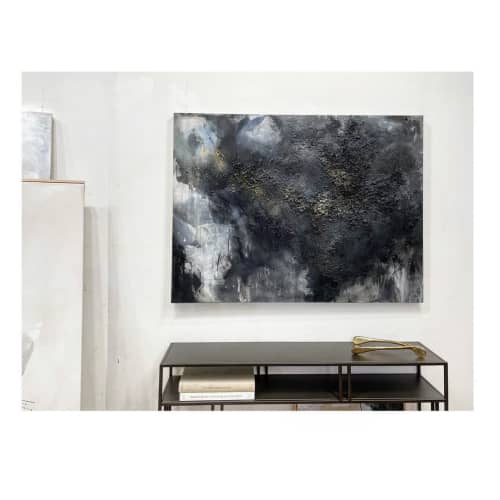 Study | Mixed Media by Brittney Ciccone. Item composed of synthetic