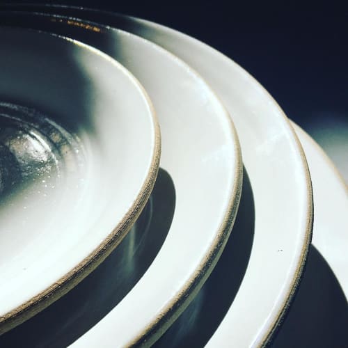 Custom Handmade Ceramic Tableware | Ceramic Plates by Jono Pandolfi | Loring Place in New York