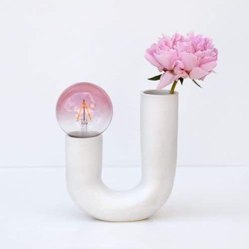 Ceramic Lamp | Table Lamp in Lamps by niho Ceramics. Item composed of stoneware in minimalism or contemporary style
