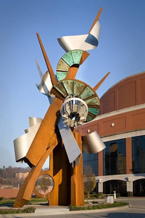 Clay Center Sculpture By Albert Paley At Clay Center For The Arts And Sciences Charleston