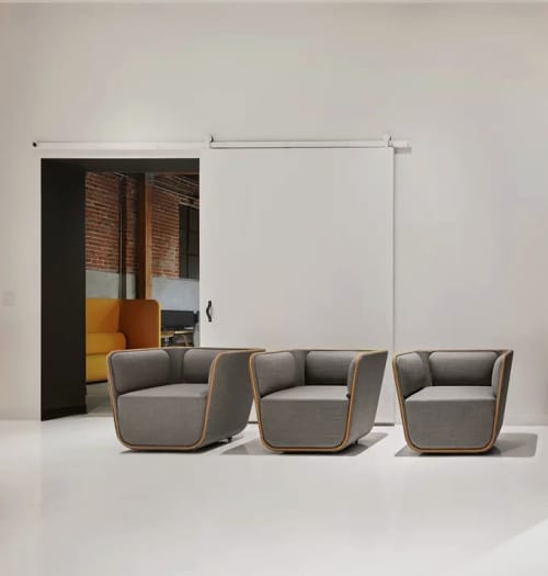The Elle chair for Cumberland | Chairs by Corey Grosser of Cory Grosser + Associates | Supplyframe DesignLab in Pasadena