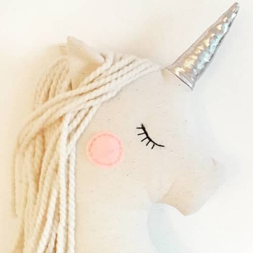 Unicorn Plush Pillow | Pillows by Miss Joyka Handmade Soft Toys/Dolls