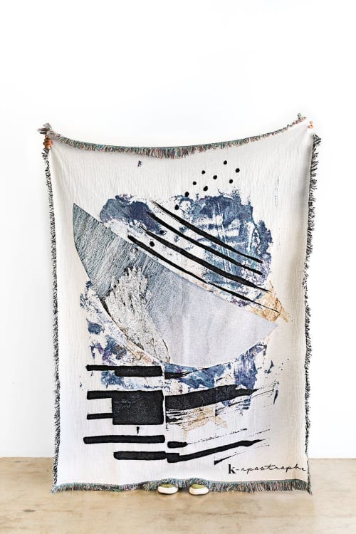 “Marea” Throw Blanket | Linens & Bedding by K'era Morgan