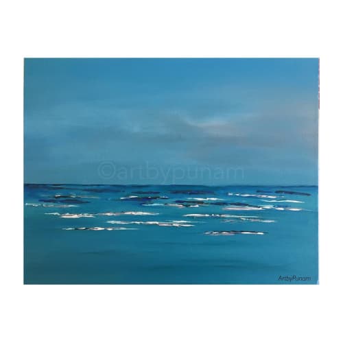 Painting | Oil And Acrylic Painting in Paintings by ArtbyPunam. Item made of canvas & synthetic