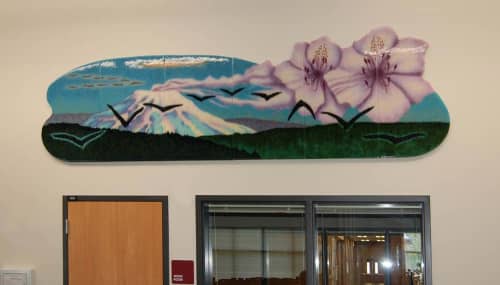 Boomerangs | Art & Wall Decor by Michael Dupille | Daybreak Primary School in Battle Ground