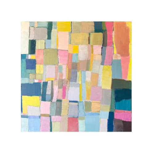 Contemporary Paintings | Oil And Acrylic Painting in Paintings by LangfordArt | Old Mill District in Bend. Item made of synthetic