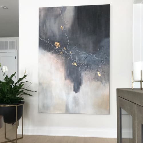 ‘Unto Ashes’ | Mixed Media by Christine Olmstead | Capitol Hill in Washington. Item made of canvas with synthetic
