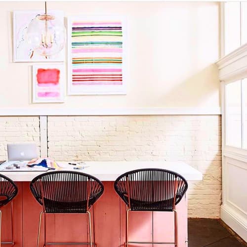 Puerto Stool - Bar Height | Bar Stool in Chairs by Innit Designs. Item made of metal & synthetic