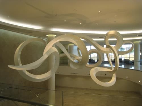 Spun Grace | Public Sculptures by Mary Ann E. Mears | Saint Agnes Hospital in Baltimore. Item composed of metal