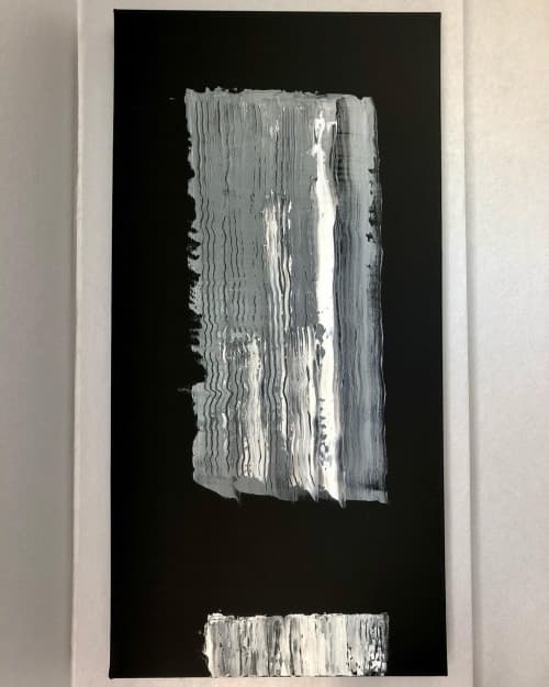 Gray Runs | Oil And Acrylic Painting in Paintings by Hugo Auler Jr. Art | Calpe Costa Blanca in Benissa. Item composed of canvas and synthetic